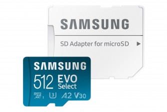 The EVO Select and Pro Plus microSD cards